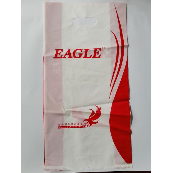 Garment LDPE Die Cut Handle Bags Environmental Protection recyclable