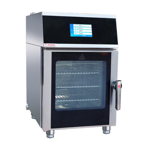 JUSTA Electric Pizza Oven 4 Tray Combi Steamer Digital Control System