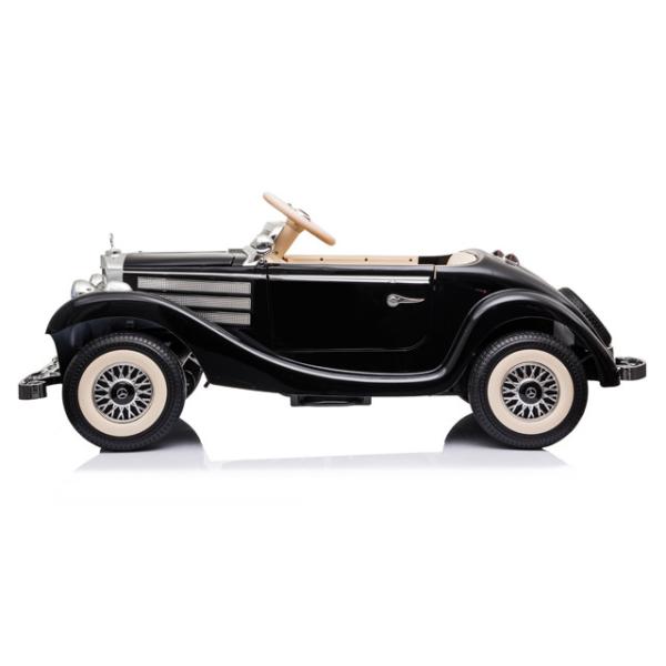 G.W. N.W 23/18.5KG Unisex 12v Vintage Electric Toy Ride On Car with Remote Control