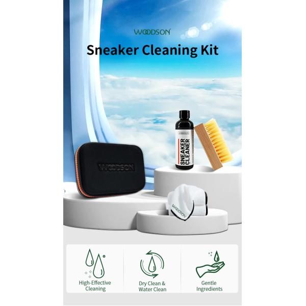 Custom Sneaker Care Kit Sneakerhead Shoe Sneaker Cleaning Kit 100ml 4 OZ