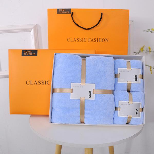 Home Custom Logo Towel Set Coral Velvet Bath Towels Microfiber Hair Sports Baby Hooded Towel