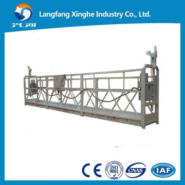 Xinghe Hot galvanized steel 2.0kw construction cleaning suspended working platform with electric winch