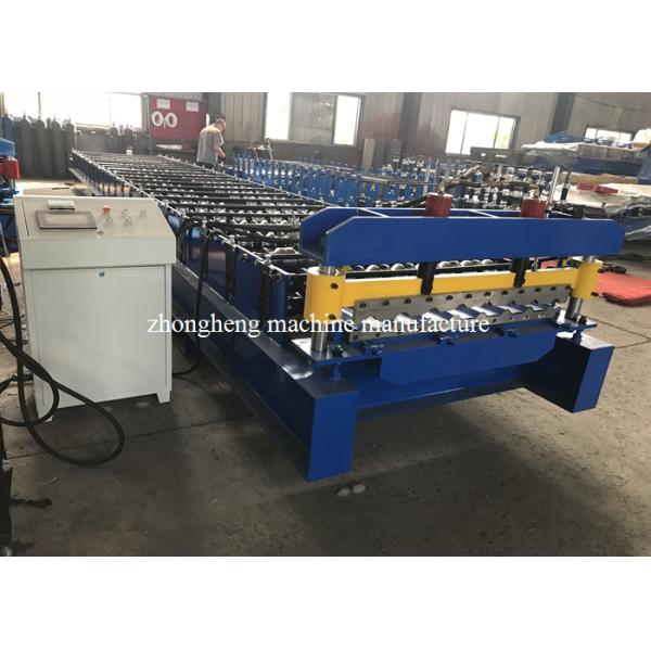 High Speed Metal IBR Roofing Panel Roll Forming Machine With Servo Motor Control