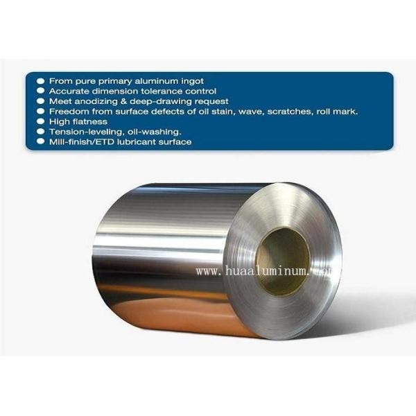 Heat Insulation 5005 Aluminium Sheet Coil 40micron Thickness