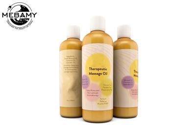 O óleo terapêutico da massagem dos cuidados com a pele relaxa os músculos doridos incentiva a sensualidade