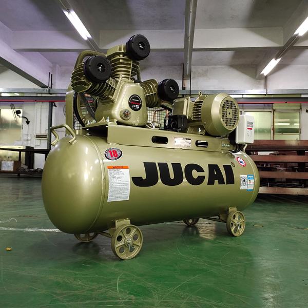Industrial 3KW Belt Driven 4 Hp Air Compressor Pump Head 1230 Rpm Revolve Speed