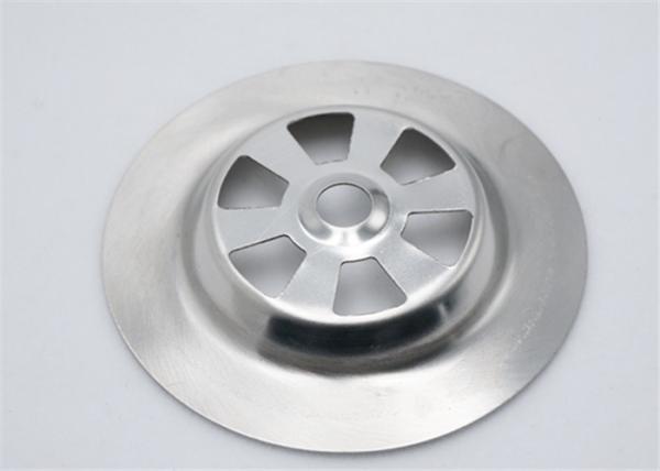 Round 62 Mm Kitchen Sink Drain Plug , Metal Decorative Sink Drain Stopper