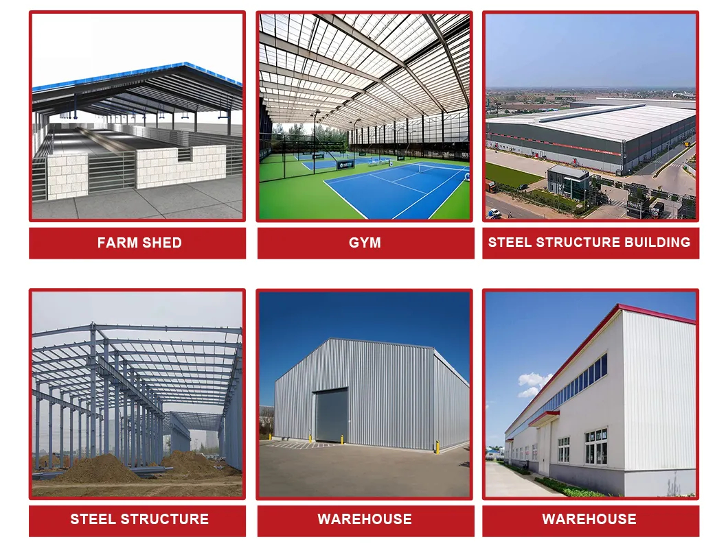 Customizable High-Strength Steel Structure System with Fast Assembly for Industrial Steel Frame Buildings