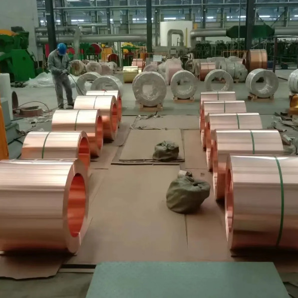 0.55mm Thickness Battery Copper Strip Copper Sheet Coil  Tape