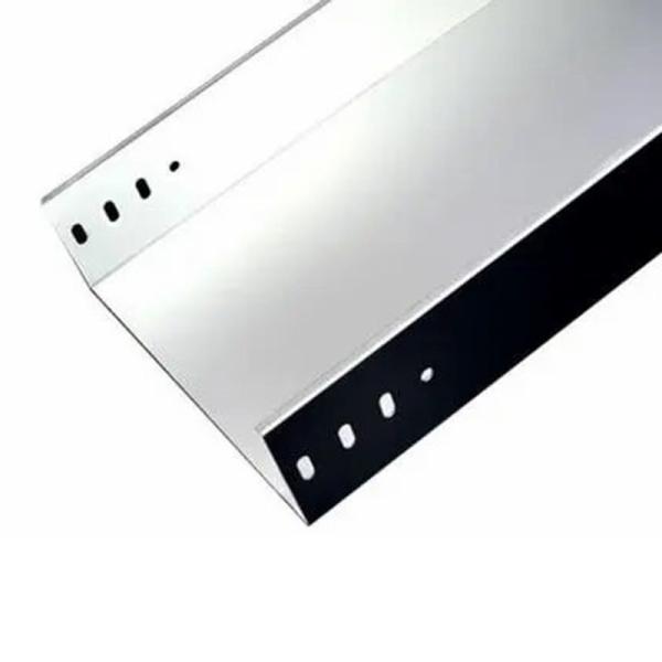 Wall Mount Galvanized Steel Rail Cable Tray With Perforated Ventilation