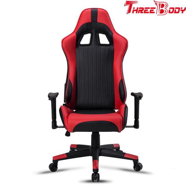 High End Computer Racing Gaming Chair , Commercial Race Car Desk Chair