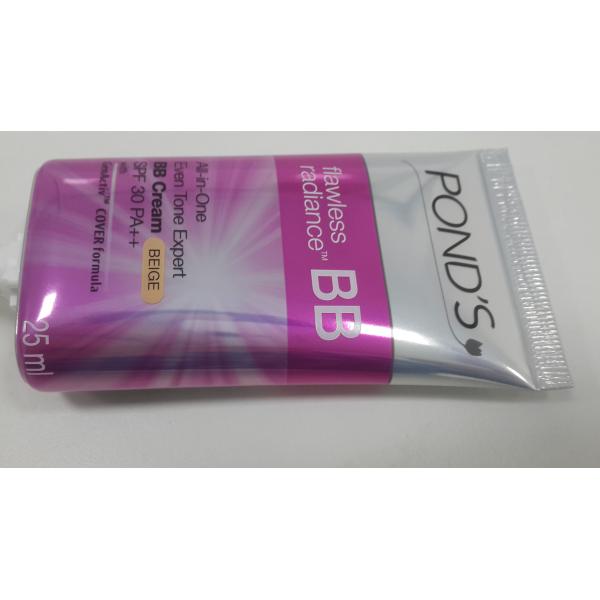 Барьера покрытия ГМП трубка лоснистого алюминиевого плоская овальная, косметика упаковывая для сливк ББ, сыворотки морщинки