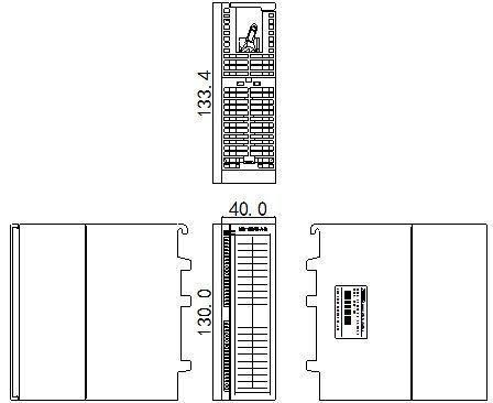 14 модуля регулятора 16 логики PLC высоких точности битов расширяемого