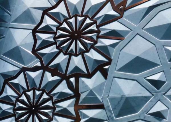 3D Charming Wall Natural Stone Tiles Customized Size 30mm Thickness