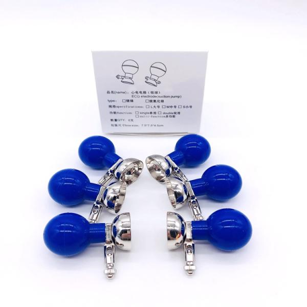 Ecg Chest Electrodes Medical Device Accessory Suction Cup Ecg Electrodes