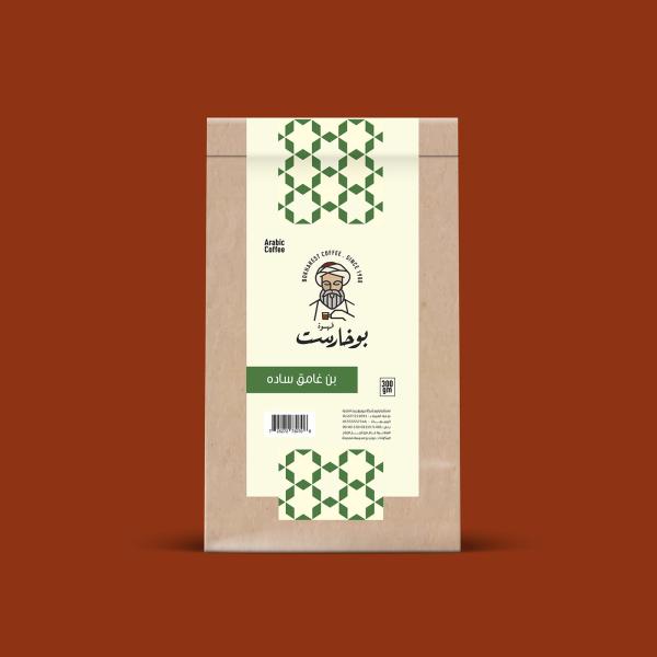 Плоские нижние сумки бумаги Kraft упаковывая для кофейных зерен 500g