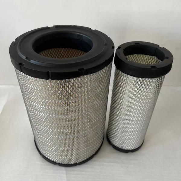 Excavator Air Filter P536457 P536492 AF25589 40CC1473 131-8822 131-8821 237*131*330MM