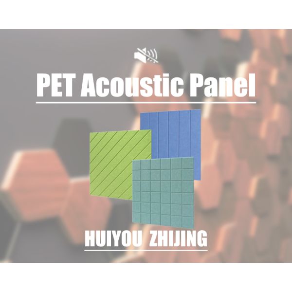 Polyester Fiber Wall Acoustic Panels Studio Soundproofing Panels Color Customized