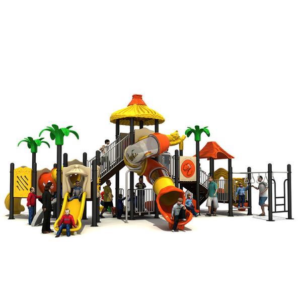 Classic Large Outdoor Playground Área de jogos para crianças Slides personalizados