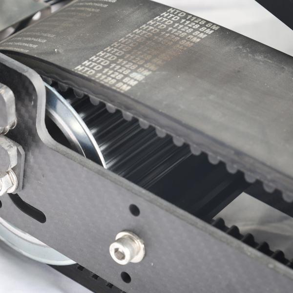 Limpeza de painéis solares de estilo Crawler para grande cobertura