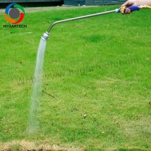 Металлическая мягкая дождевая поливная палочка W/ контрольный клапан пальца и удобный держатель