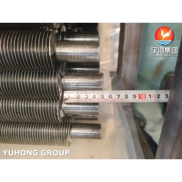ASTM A179 Seamless Carbon Steel Embedded G Fin Tubes For Waste Heat Boiler Systems