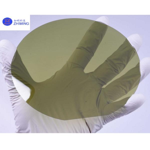 Si Gold Plated Silicon Wafers 2inch 4inch 6inch 8inch Metal Coating Materials Au