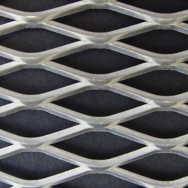 High Security Aluminium Diamond Perforated Expanded Aluminium Mesh