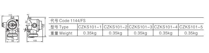 морское гнездо нейлона 10A с гнездом нейлона переключателя CZKS101 1144/FS с переключателем