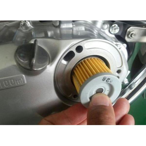 Ajuste amarillo de alta calidad y de Efficience de la antorcha de la motocicleta de motor de carburante del sistema de aceite del elemento filtrante de filtro del papel para HF141/200
