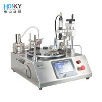 Máquina de enchimento e tampar esmalte de unha cosmética 220V 60Hz 550W