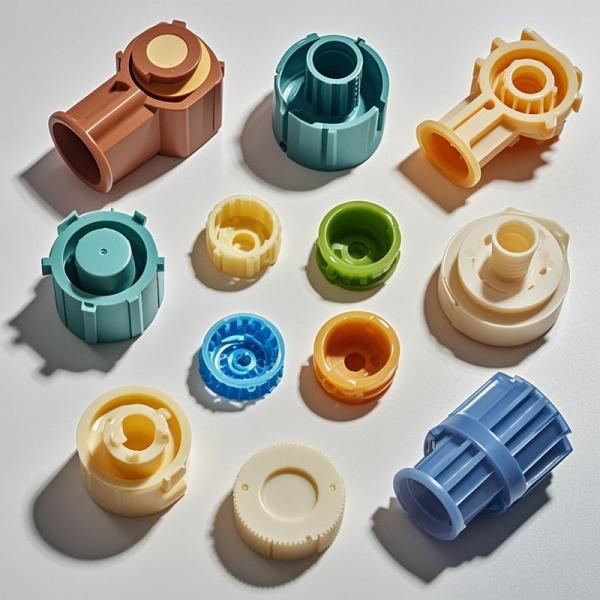 POM PEEK ABS Nylon PVC Chemical Resistant Overmolding Plastic Custom