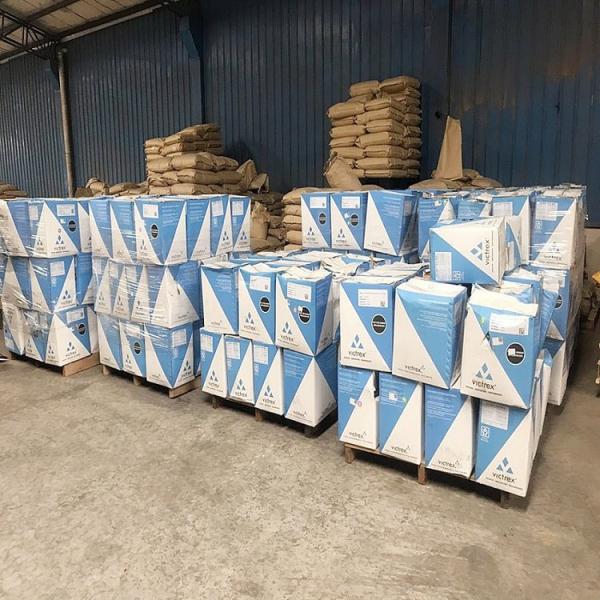 PEEK UK Wiggs 90G Retardante de llama de grado alimenticio de alta fluidez Resistencia química de grado médico Aplicaciones de dispositivos médicos de grado médico Aplicaciones de piezas aeroespaciales Aplicaciones de la industria automotriz