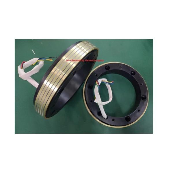 5 Circuits Mechanical Slip Ring 500rpm Rotating Speed By Electricity Test Equipment