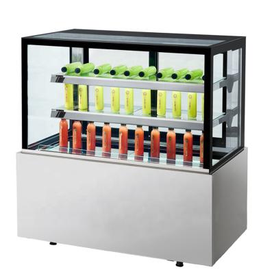 Congélateur d'exposition de gâteaux commerciaux à dégivrage automatique