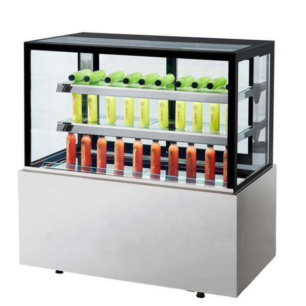 900*680*1200 Dimensions Commercial Cake Display Freezer Automatic Defrost Chiller