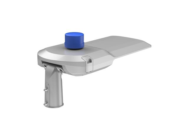 L'éclairage public est assuré par un système de luminaire à LED à haute puissance.