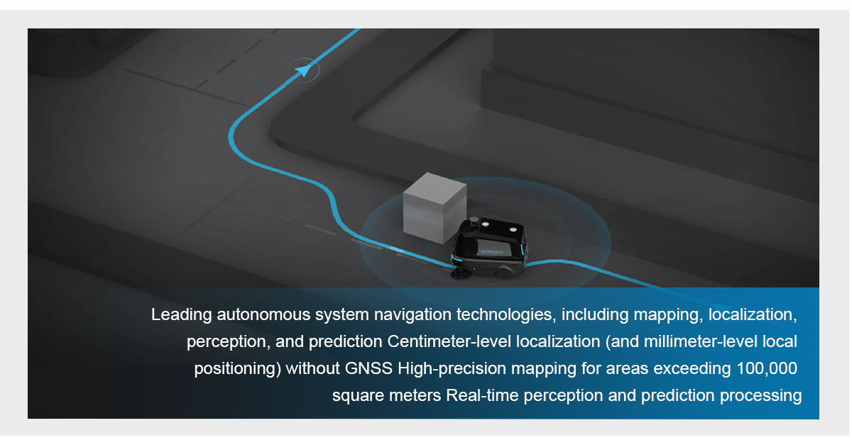 High Performance Industrial Outdoor Large-Scale Cleaning Robot 800W High Power Motor Vacuum Smart Sweeper Robot