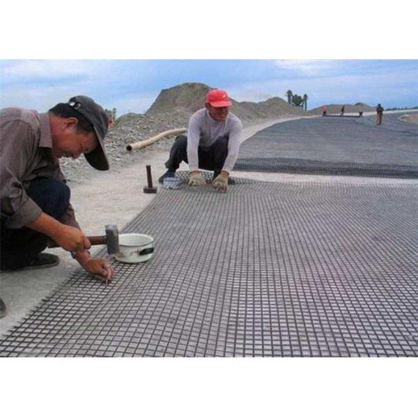 Strength Road Surface High Strength 100m Glass Fiber Geogrid