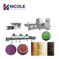 500kg/H fortificou a linha de produção tensão personalizada do arroz