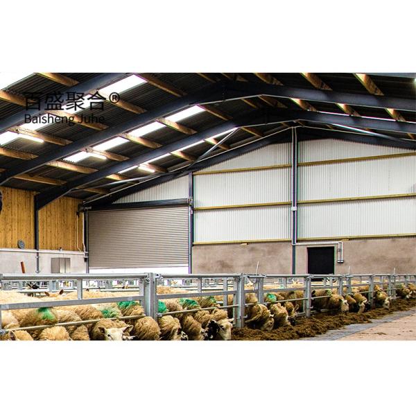 Custom colors steel structures for ware house prefabricated light steel construction