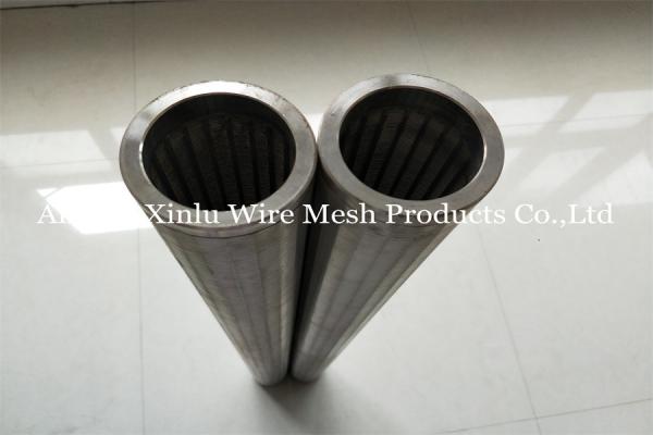 304L Stainless Steel Wedge Wire Continuous Slot Screen Pipe 10ft Length