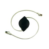 ordinateur portable portatif 32AWG du câble RJ45 escamotable de la catégorie 7 de 1.5m