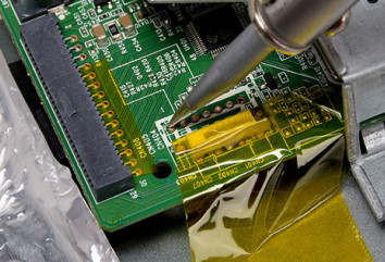 5.5N/25mm Adhesiion Kapton Polyimide Heat Resistant Battery Tape