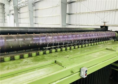 linha de produção máquina de 3000kg Gabion de corte da malha dos sistemas bondes Gabion