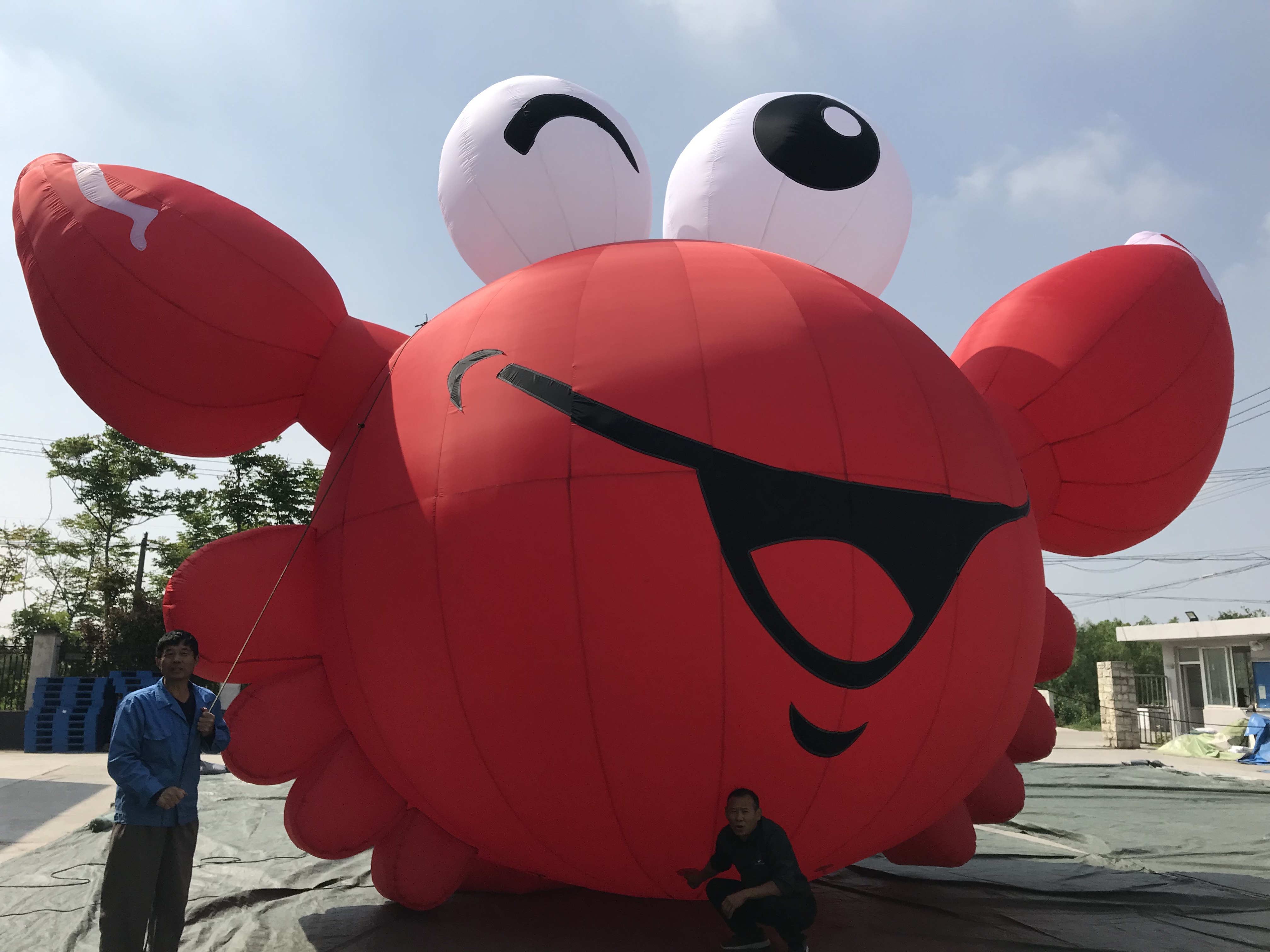 Hot Sale Inflatable Cartoon Crab Model Custom Animal Model for Inflatable Advertising Funny Inflatable Toys for Kids
