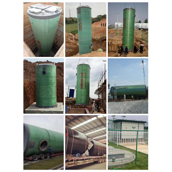 Stainless Steel & FRP GRP Wastewater Pumping Stations