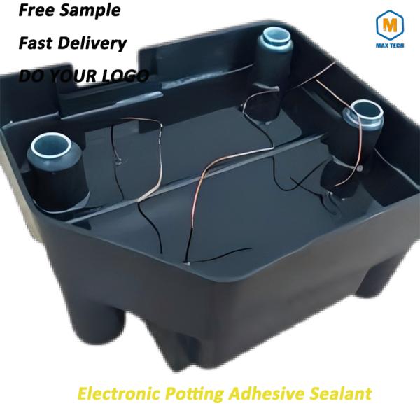 Two-component High Hardness Black Epoxy Resin Potting Adhesive Electronic Devices Electronic Components Epoxy Resin Potting