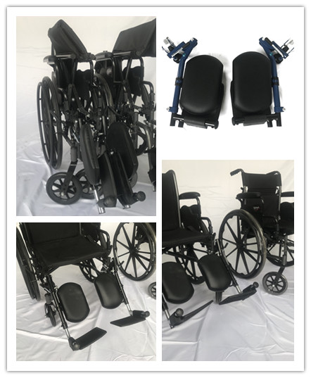 Тормозы портативной машинки 4 стула переноса больницы колеса твердой автошины гальванизируя