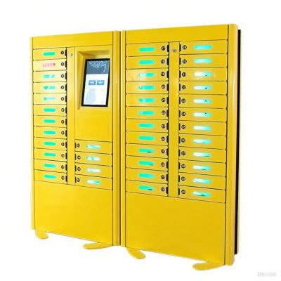24/7 Cell Phone Charging Stations Self-Service Mobile Device Charging Locker Silent Cooling System With WiFi